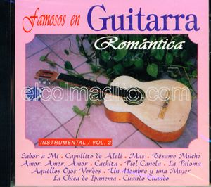 Famosos en Guitarra Romantica, Musica de Puerto Rico CD Puerto Rico